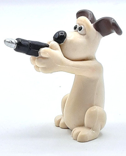 Wallace and gromit figur - and,