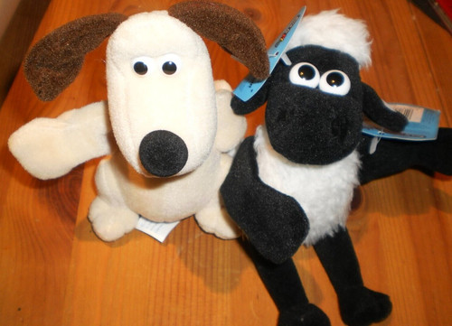 Wallace gromit fingerpuppe - &, -fingerpuppe