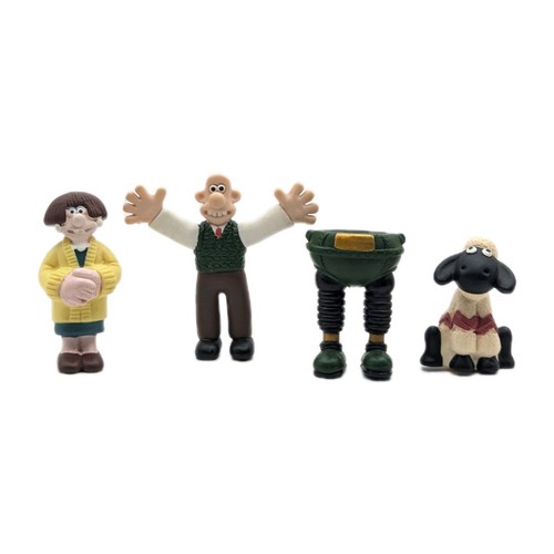 Wallace gromit figuren x4 - &,