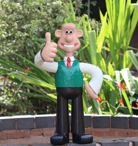 Große wallace und gromit - wallace,