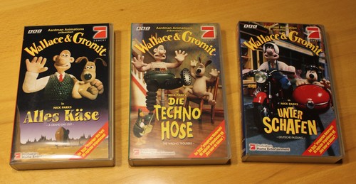 Wallace gromit x vhs - wallace, &
