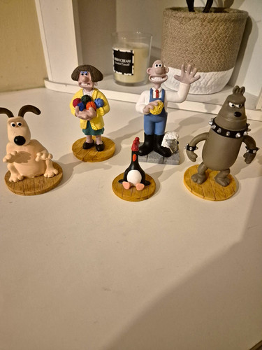 Wallace gromit figurenset - &,
