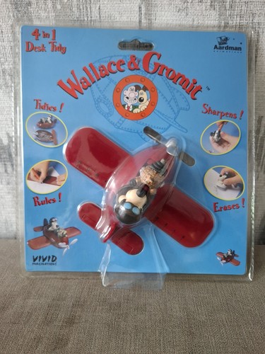 Vintage 1989 wallace gromit - wallace, &