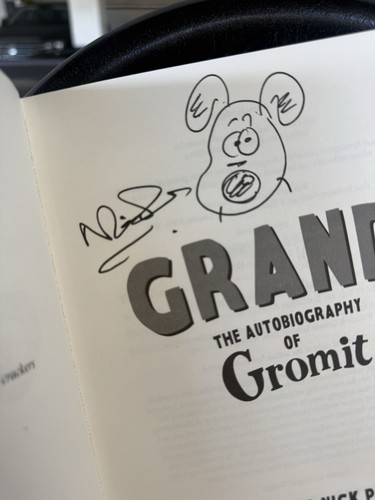 Nick park signed - signed, grand